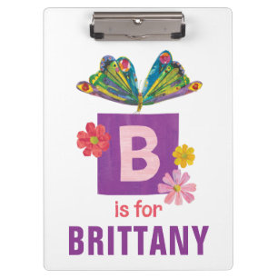 Porte-bloc Eric Carle   B est pour Papillon