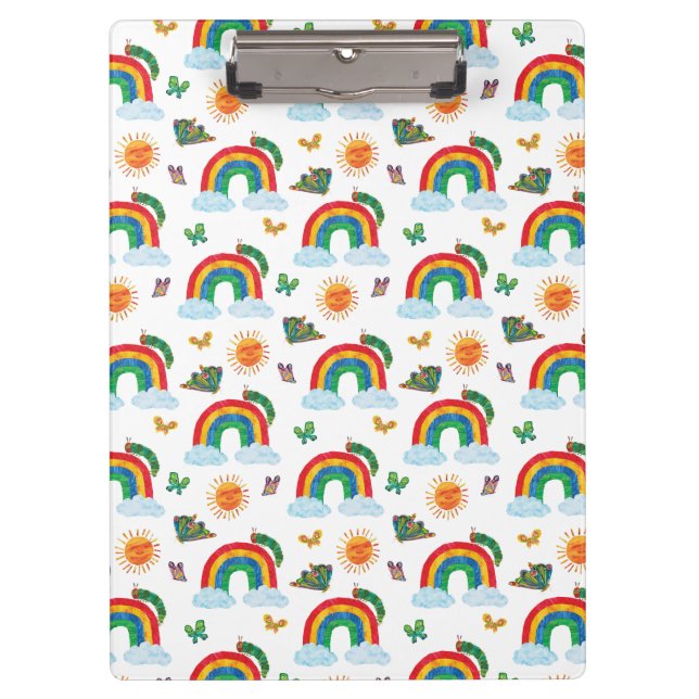 Porte-bloc Eric Carle | Caterpillar to Rainbow Butfly (Devant)