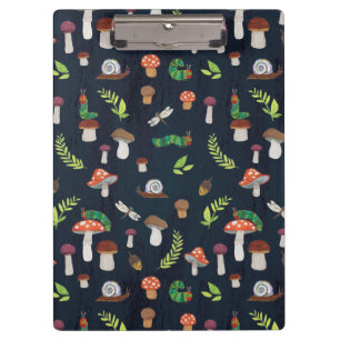 Porte-bloc Eric Carle   Motif Bugs et Champignons
