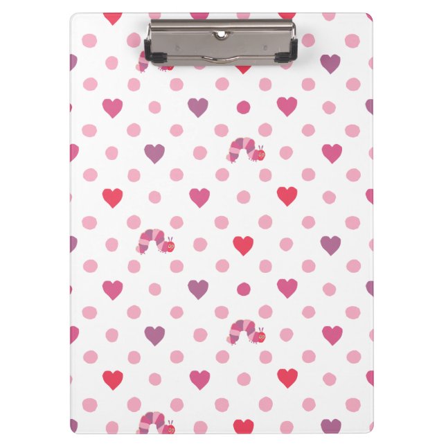 Porte-bloc Eric Carle | Valentine Heart Polka Dot Motif (Devant)