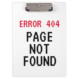 Porte-bloc Erreur 404 Page Non Trouvée mème drôle personnalis