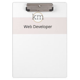 Porte-bloc esthétique rose entreprise professionnelle