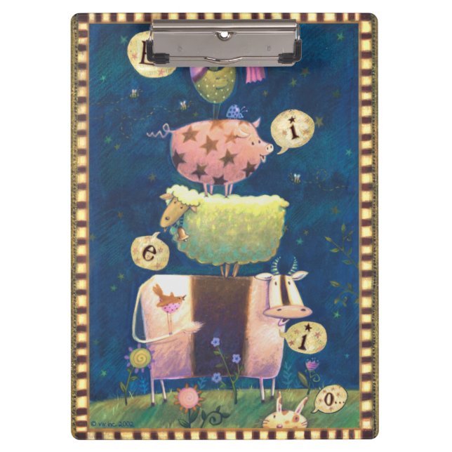 Porte-bloc Et à cette ferme (Devant)