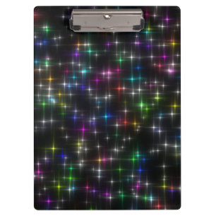 Porte-bloc Étonnantes étoiles multicolores