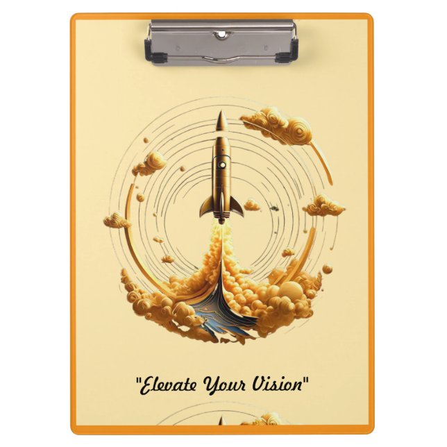 Porte-bloc "Exploration cosmique dévoilée" (Devant)