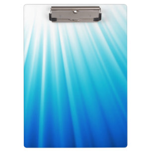 Porte-bloc Faisceaux lumineux bleus d'aqua blanc d'Ombre