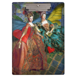 Porte-bloc Femme Papillon Capricieuse Gémeaux Gothique Classi