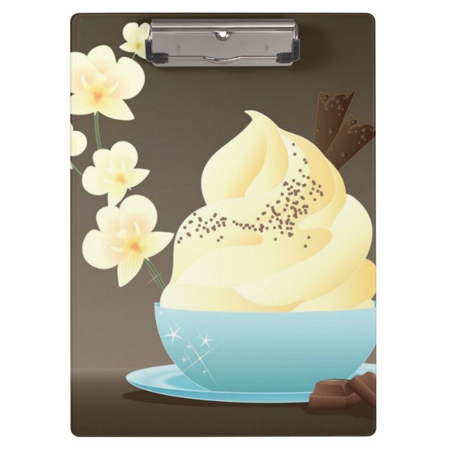 Porte-bloc Festin de crème glacée (Devant)