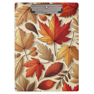 Porte-bloc feuilles d'automne classiques