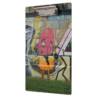 Porte-bloc Figure Rose Étrange De Fun