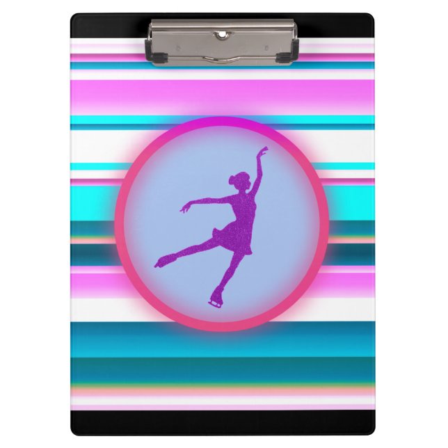 Porte-bloc Filles Patinage artistique (Devant)