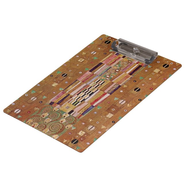 Porte-bloc Fin du mur, Stoclet Frieze par Gustav Klimt (Incliné)