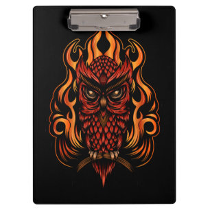 Porte-bloc Fire owl