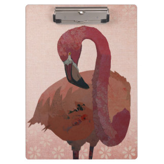 PORTE-BLOC FLAMANT ROSE