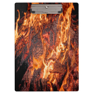 Porte-bloc Flamme orange