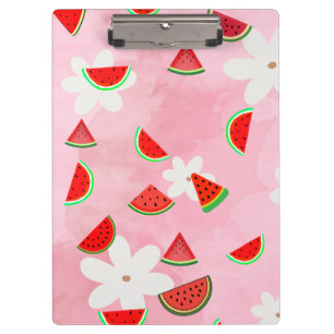 Porte-bloc Fleur de pastèque - Fun Summer Floral Patch"
