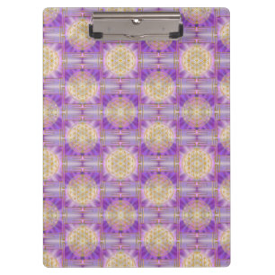 Porte-bloc FLEUR DE VIE - Yantra motif sans fin