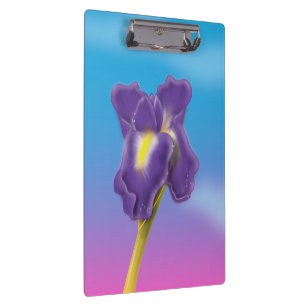 Porte-bloc Fleur d'Iris