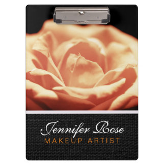 Porte-bloc Fleur rose vintage