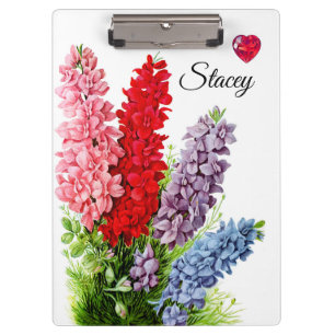 Porte-bloc Fleurs 6 Presse-papiers personnalisé