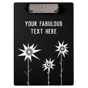 Porte-bloc Fleurs anxieuses