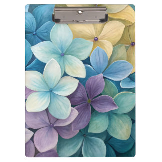 Porte-bloc Fleurs colorées naturelles