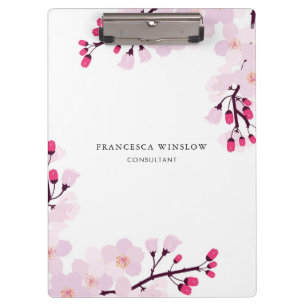Porte-bloc Fleurs de cerisier Whimsical Personnalisées