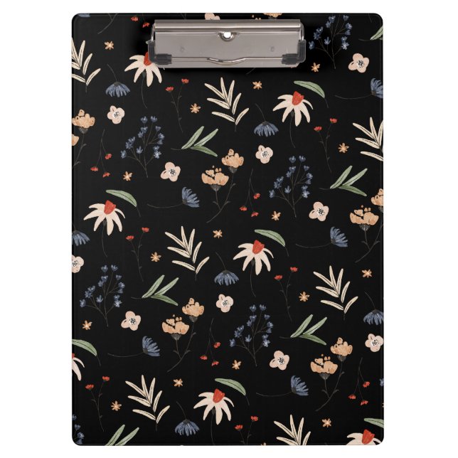 Porte-bloc Fleurs d'eau simples 1 (Devant)