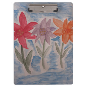 Porte-bloc Fleurs Lily