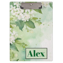 Fleurs verdoyantes aquarelles modernes & personnal