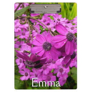 Porte-bloc Fleurs violettes de San Francisco