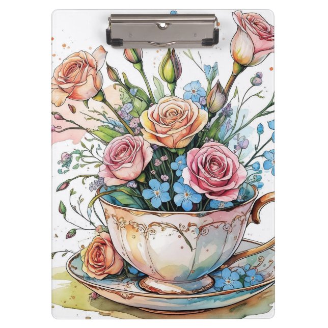 Porte-bloc Floral Boho Porte - bloc (Devant)
