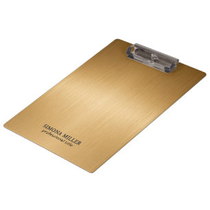 Porte-bloc Fond doré de luxe