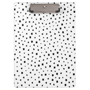 Porte-bloc Formes irrégulières quadrilatérales motif monochro
