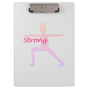 Porte-bloc Forte Pose de guerrier Yoga