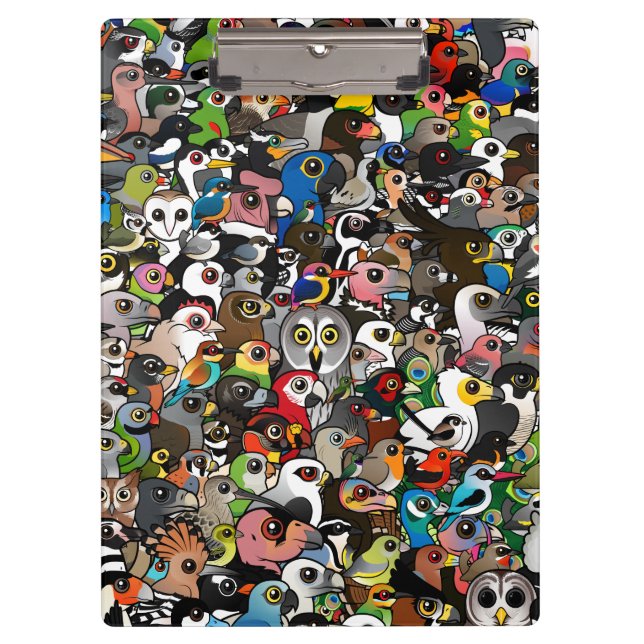 Porte-bloc Foule de Birdorable (Devant)