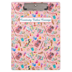 Porte-bloc Fournitures d'art coloré motif créatif pour artist