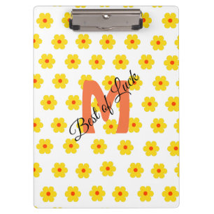 Porte-bloc Fraîches modernes tendance rétro florale personnal