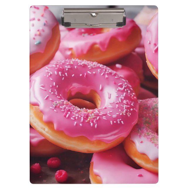 Porte-bloc Fraise rose (Devant)