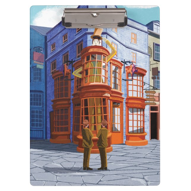 Porte-bloc Fred et George chez Weasley's Wizard Wheezes (Devant)