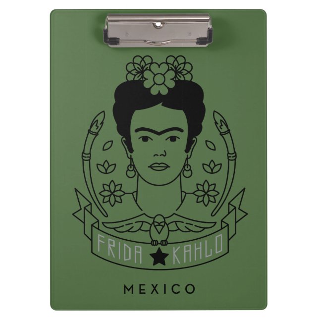 Porte-bloc Frida Kahlo | Heroína (Devant)