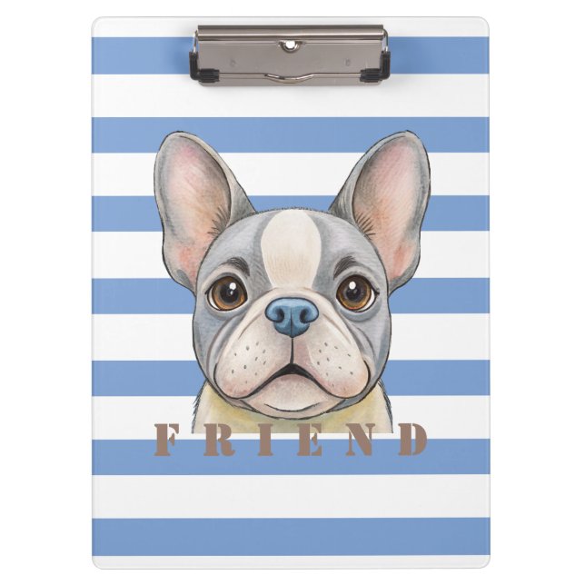 Porte-bloc Friend Bulldog (Devant)