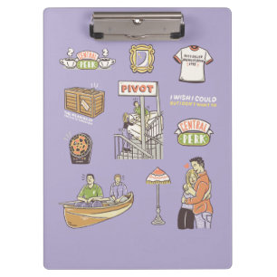 Porte-bloc FRIENDS™   Icônes de dessin animé