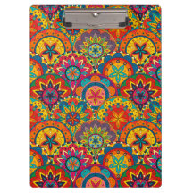 Funky Retro couleur Motif Mandala