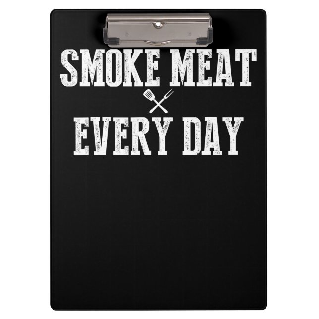 Porte-bloc Funny Bbq Smoker Accessoire Pitmaster Papa Grillin (Devant)