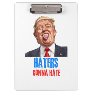 Porte-bloc Funny Haters va détester les citations, drôle dire