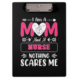 Porte-bloc Funny Nurse Maman, Nurse Mom drôle citations