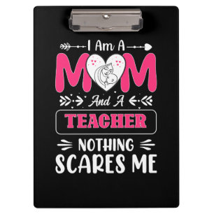 Porte-bloc Funny Teacher Maman, Teacher Maman Funny