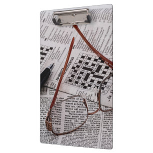Porte-bloc Génie de mots croisé