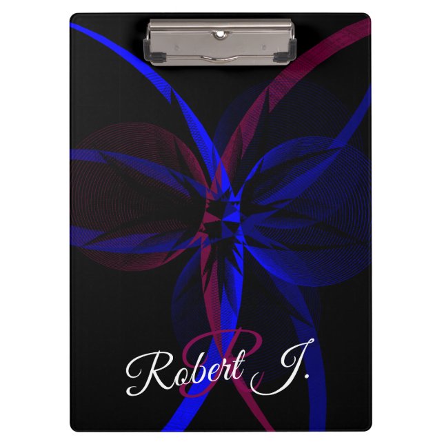 Porte-bloc Geometric Abstraction Clipboard (Devant)